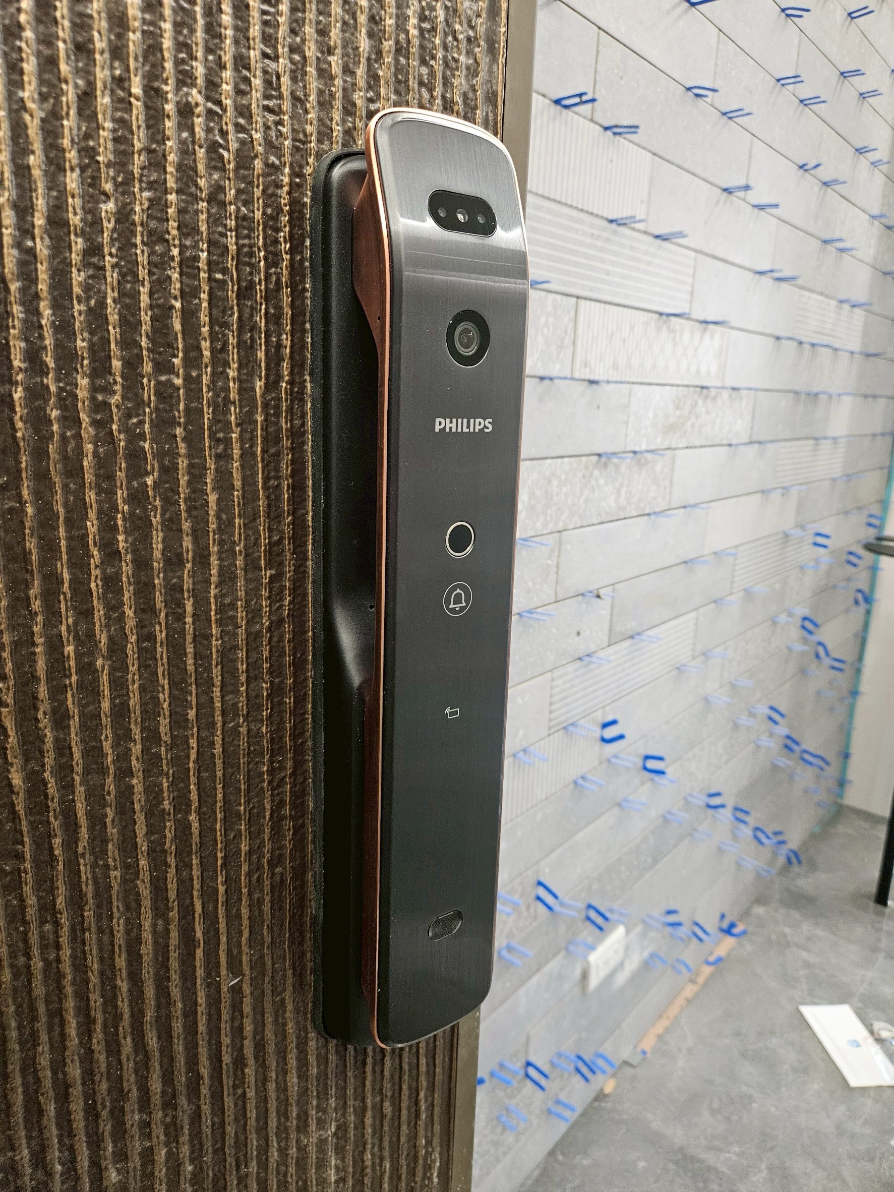 飛利浦電子鎖-富山霖安裝-709fvp客戶安裝完工美照-1