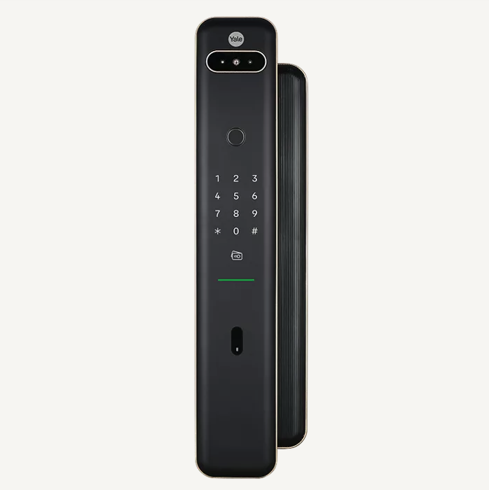 Yale 耶魯 Luna PRO+ 電子鎖 人臉 掌靜脈 指紋 密碼 卡片 鑰匙