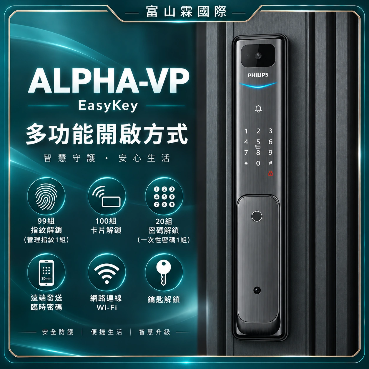 Philips Alpha-VP 電子鎖