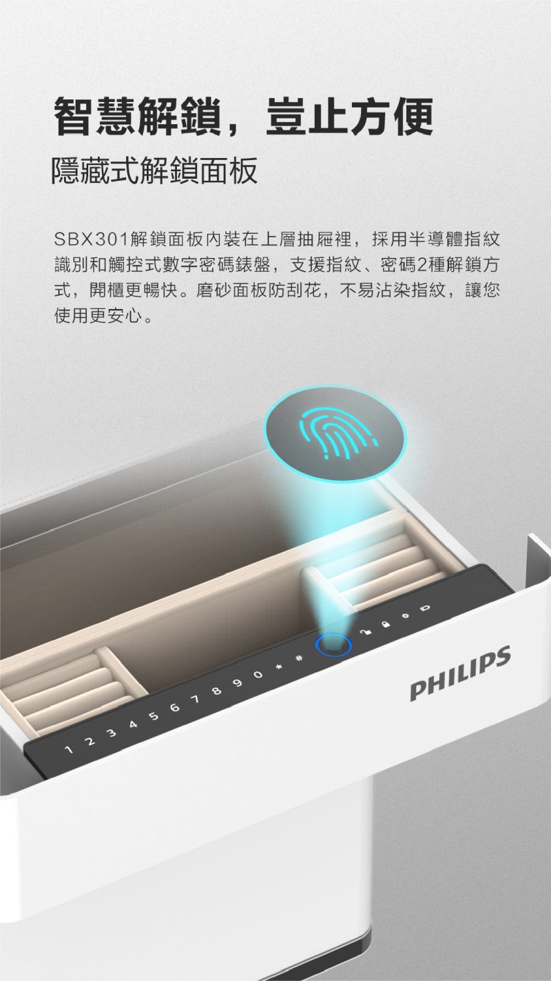 飛利浦保管箱 保險箱 SBX-301