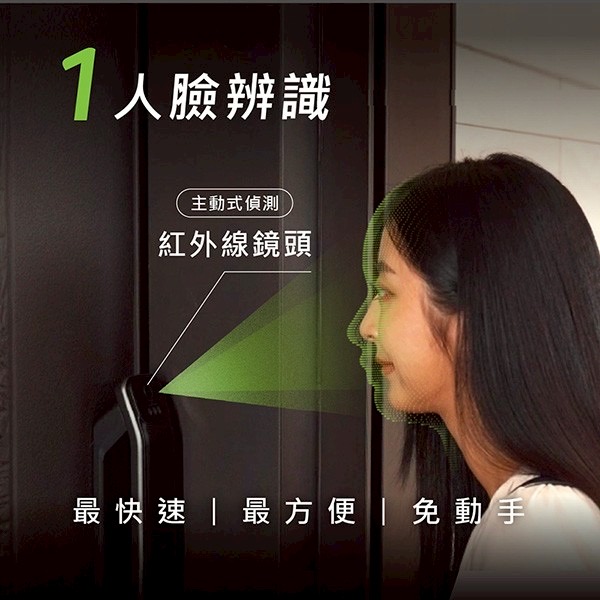 Acer電子鎖 ODL102 悠遊卡一卡通感應開鎖示意