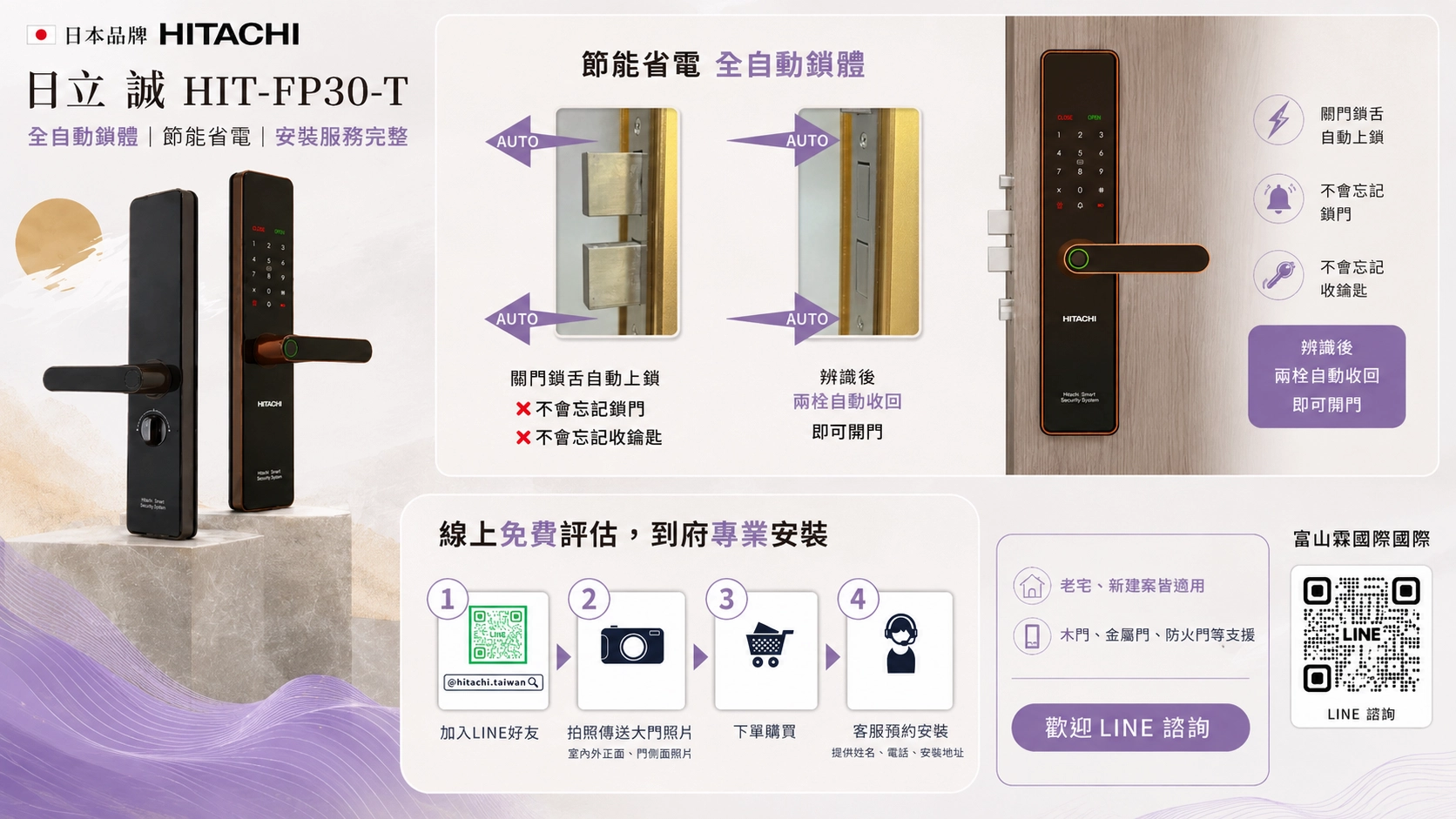 日立誠電子鎖多重認證與安全標準,NCC、ISO 27001、AWS、GDPR、防潮與 20 萬次檢測介紹